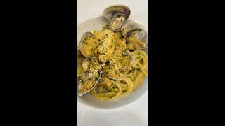 SPAGHETTI CON VONGOLE E BOTTARGA 🤤 Shorts [upl. by Chafee]