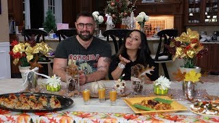 SNOOKI AND JOEYS THANKSGIVING APPETIZERS [upl. by Ursala]