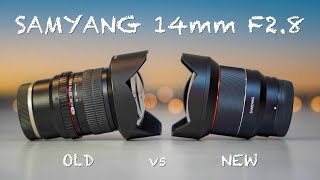 Old MF vs New AF  Samyang 14mm F28 Review  side by side photo comparison [upl. by Artair61]