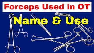 Type of forceps in OT  Instrument in OT  forceps used in OT  nursing video [upl. by Mcnally]