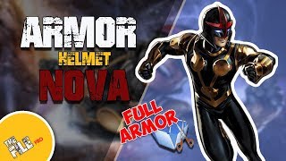 Nova Helmet amp Armor Files Pepakura  TheFilePro [upl. by Annahavas]