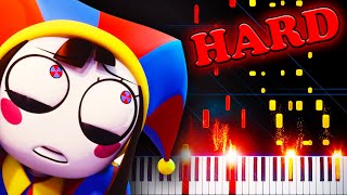 The Amazing Digital Circus Theme  Piano Tutorial [upl. by Atelra977]