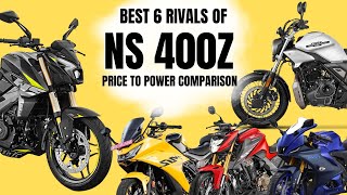 Top 6 Rivals of Bajaj NS400Z  Alternate options from NS400Z [upl. by Rolanda309]