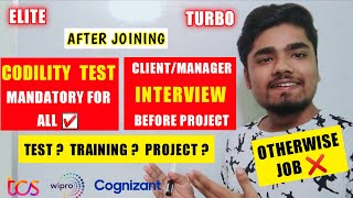 Mandatory Test and Training After Joining in Wipro Codility Test Interview Before Project [upl. by Inessa]