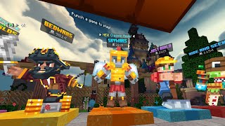 Hive stream TESTING THE NEW SKY WARS UPDATED Minecraft Bedrock Edition [upl. by Einhoj]