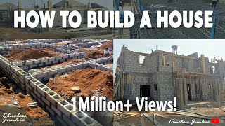 Building a House  Foundation  Stage by stage foundation [upl. by Erickson]