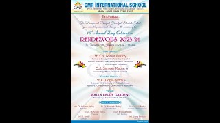 CMR INTERNATIONAL SCHOOL [upl. by Solorac258]