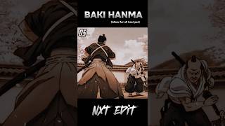 Baki Hanma part5 baki anime shortvideo short [upl. by Fretwell]