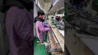 Hydraulic leather cutting machine for shoe production shoe making [upl. by Eladroc189]