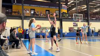 Ibelieve Elite Vs Huskies girls 16u AAU basketball game [upl. by Benjamen]