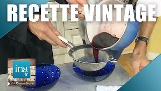 Recette  le vin chaud à la cannelle  Archive INA [upl. by Nesmat]