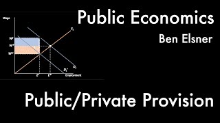 Public and Private Provision of Public Goods  Public Economics II 910 [upl. by Korry370]