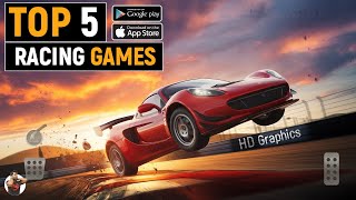 Top 5 Best Racing Games For Android amp iOS  Best Racing Games For Mobile [upl. by Ilbert799]