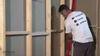 Installing Gyprock plasterboard  Plasterboard walls and ceilings [upl. by Hills]