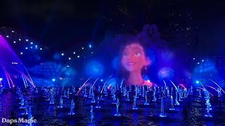 Wish Short Ahead of World of Color  Opening Weekend  Disney California Adventure 2023 4K [upl. by Ailenroc]