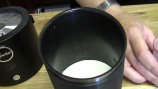 Crew Review Jura Automatic Milk Frother [upl. by Htezil901]