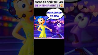 😁3 COSILLAS NUEVAS DE INTENSAMENTE 2 intensamente2 peliculas insideout2 [upl. by Llenrod928]