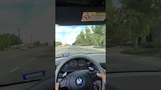 E46 2004 BMW 325ci with M3 6speed SMG 060 mph [upl. by Levison]