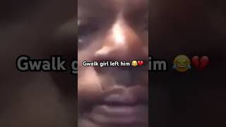 Feezy G says Gwalk girl left him 😂💔 explorepage funny shorts [upl. by Enajaras151]