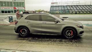 Mercedes GLA 45  14 Record Pass at 1168  121 MPH [upl. by Nenad]