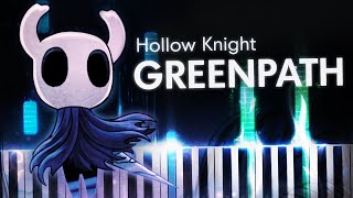 Hollow Knight  Greenpath Piano Cover teamtrees [upl. by Tager99]