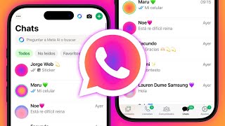 ¡Solución Nuevo WhatsApp Estilo IPhone en Android Sin Errores [upl. by Sremmus]