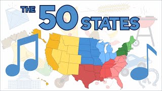 50 States and Capitals Song [upl. by Baillie]