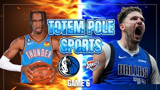 NBA Mavericks vs OKC LIVE WATCH PARTY GAME 6  Luka and Kyrie advance nba nbaplayoffs [upl. by Aihtnamas]