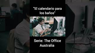 El calendario laboral Serie TheOffice Australia AmazonPrime JackieVanBeek FelicityWard escena [upl. by Ilarrold]