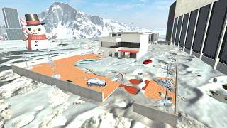 Franklin House Stuck in Snow in Indian Bike Driving 3D  Winter Mode [upl. by Rennoc372]