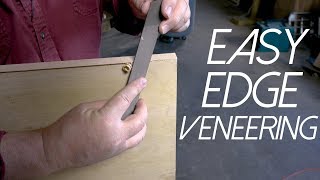 Easy Edge Veneering  Tricks of the Trade [upl. by Lemor]