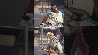 Lifeweaver and Baptiste interaction  Overwatch 2 [upl. by Ulland223]