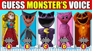 IMPOSSIBLE 🔊 Guess The Voice  POPPY PLAYTIME CHAPTER 3 Smiling Critters Monsters [upl. by Ecyarg]