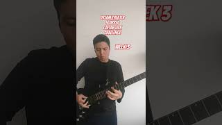 Dream Theater scarred guitar lick challenge [upl. by Natiha]