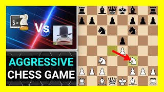 Aggressive Chess Engine Game Uralochka 341a vs Wahoo 400 Watch and Learn Chess [upl. by Eannaj378]