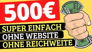 DIE EINFACHSTE METHODE für 500€ pro Tag 💰 SCHNELL Online Geld verdienen CPA Marketing für Anfänger [upl. by Danyelle]