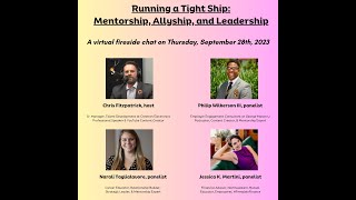 Mentorship Allyship and Leadership  A Fireside Chat [upl. by Ines]