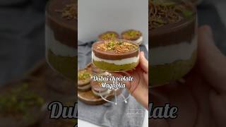 Dubai Chocolate Magnolia viralfood dubaischokolade dubaichocolate magnolia dessert desserts [upl. by Loutitia]