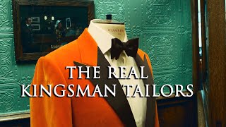 The Real Kingsman Tailors 🤵 Huntsman Savile Row  Kirby Allison [upl. by Hamburger]