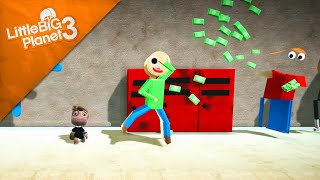 LittleBigPlanet 3  Baldis Basics party 3 [upl. by Clarisse]