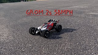 ARRMA TYPHON GROM 2S 58MPH [upl. by Naicad423]