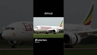 Africa aviation plane kevflight avgeek africa shorts [upl. by Hgielrac477]