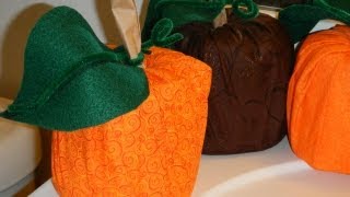 Pumpkin Roll toilet tissue craft perfect for Halloween and Thanksgiving [upl. by Adia]