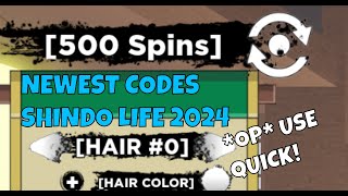 NEW NEWEST CODES RELEASED IN SHINDO LIFE 2024  Newest Working Shinobi Life 2 Codes 2024 [upl. by Nitnelav]