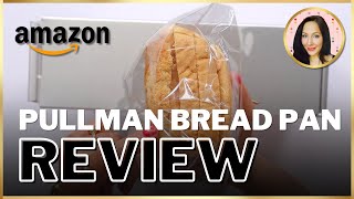 USA PAN PULLMAN LOAF PAN WITH COVER  Honest Review [upl. by Alekal780]