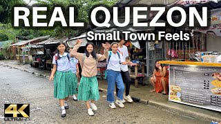 Walking Experience in REAL Quezon Province Philippines 4K [upl. by Luwana711]