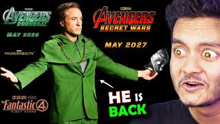 Marvel just announced their Future and it looks INSANE 🔥🤯 RDJ is Doctor Doom [upl. by Shanney]