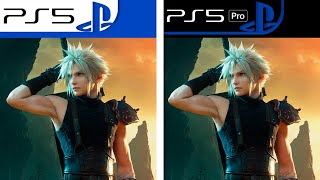 Final Fantasy VII Rebirth  PS5 vs PS5 Pro  Graphics Comparison  Analista De Bits [upl. by Vaios]