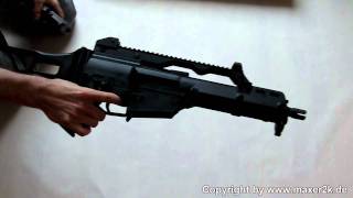 VFC  HampK G36c Licensed by Umarex Unboxing  Slowmotion [upl. by Bucher]