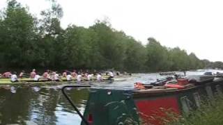 Summer Eights 2009 Thursday Div 1 Crash [upl. by Eimaj]